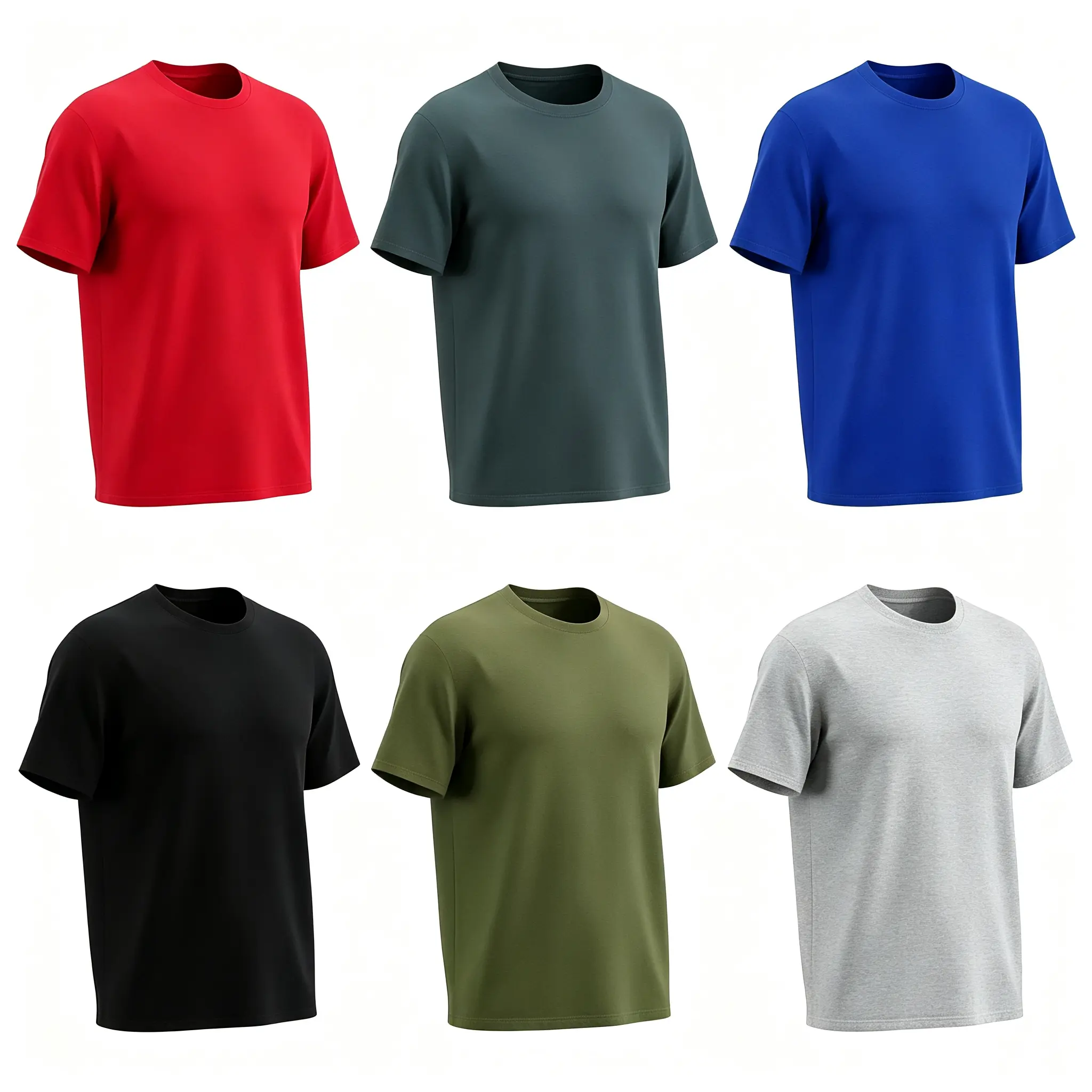 Unisex  Summer Cotton T Shirt Loose Crew Neck T-Shirt Soft Breathable Basic Streetwear Tee Multi Sizes & Colors Summer Daily Top for Men & Women, Men's T shirt, Cotton Tee for Women