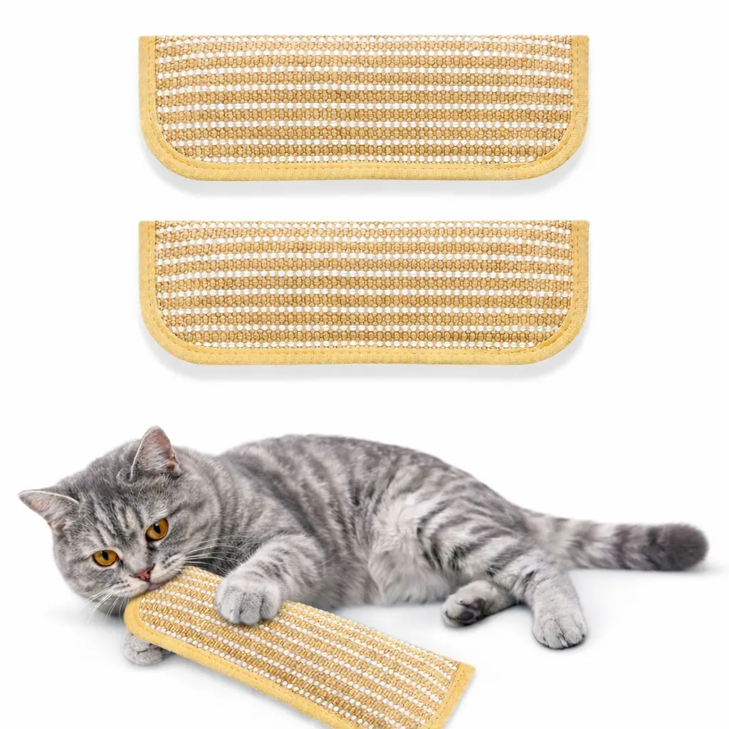 PURETOY Sisal Catnip Kicker Toy 2 Pack – 100% Premium Cat Herb Filling, Interactive Bunny Kick Toy for Scratching, Chewing & Comfort, Cats of All Ages #backtoschool #sohochic