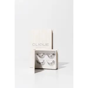 PETITE Cat-Eye Shape Eyelashes Extensions 9-13mm C-Curl Ultra-Lightweight Everyday Glam Makeup Cosmetic
