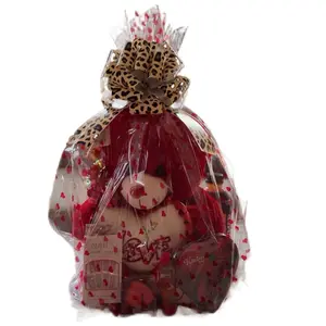 Valentine’s Day Bear Basket – Cute Romantic Gift for Her