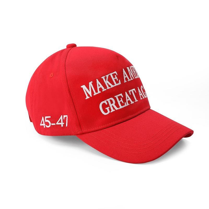 Trump 2024 45-47 MAGA Hat Make America Great Again Donald Trump Slogan with USA Flag Baseball Cap Trump Hat Elon Musk Never Surrender