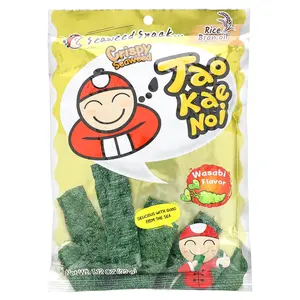 Tao Kae Noi Crispy Seaweed Snack, Wasabi, 1.12 oz (32 g)