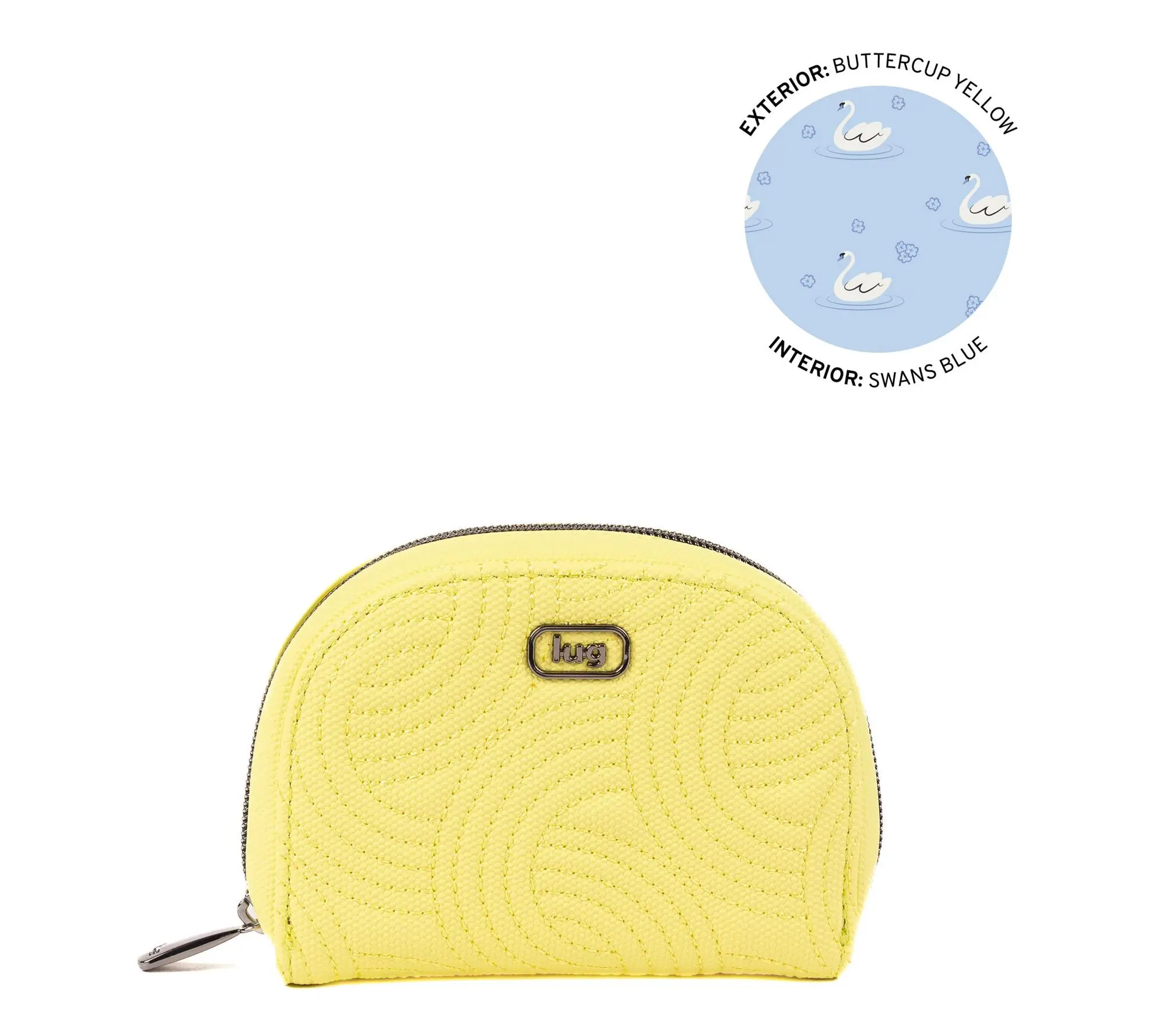 Lug Matte Luxe Mini Jewelry Pouch with Charm Charm Bar-Kolo