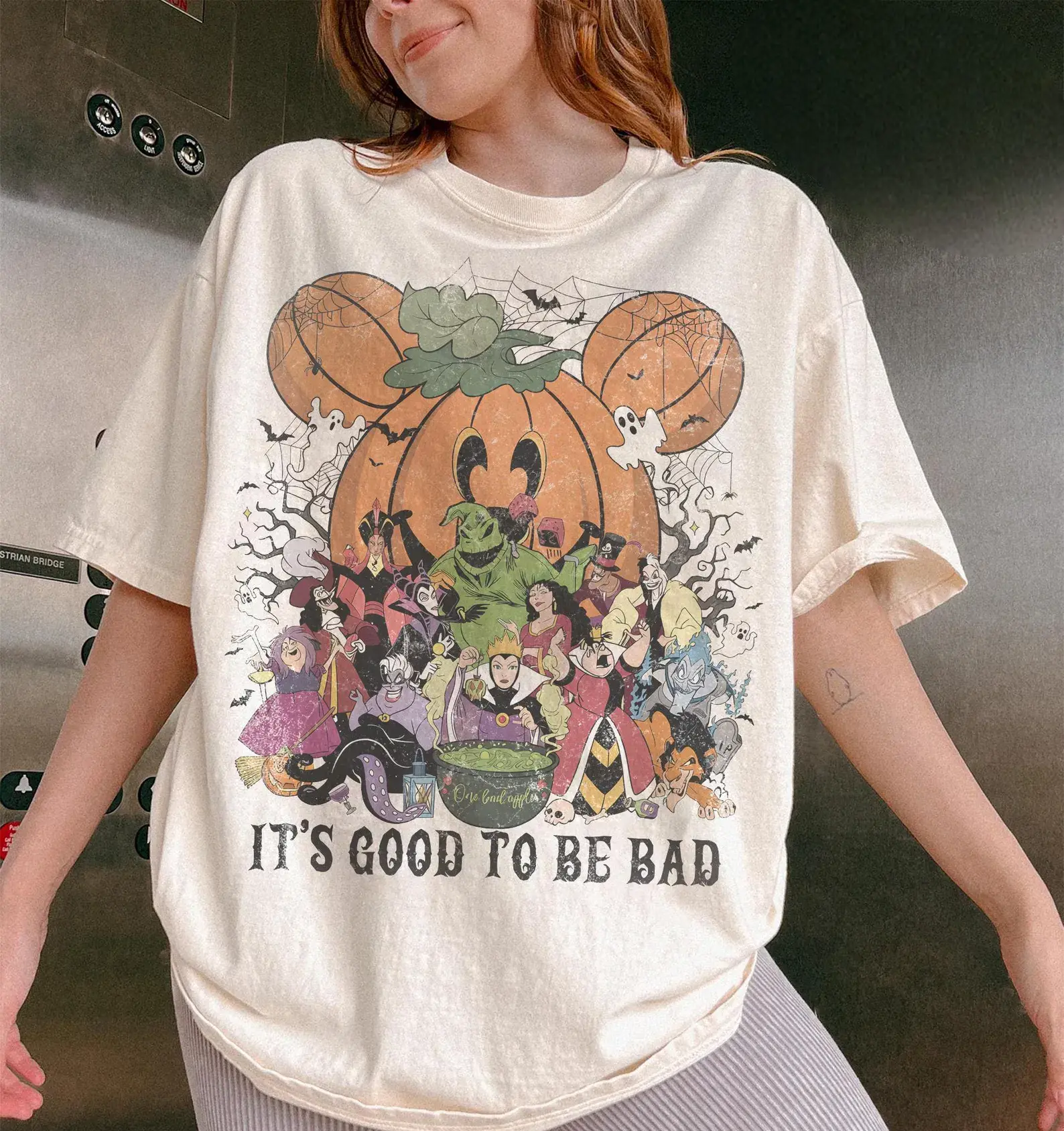 Retro It's Good To Be Bad WDW Villains Shirt, Vintage Oogie Boogie Bash Halloween Tee, WDW Trip Group Tee