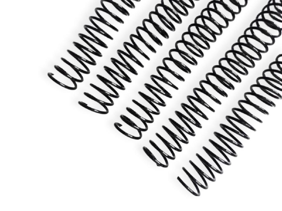 5 Pack - 3/4" Binding Spirals for Coil Binding Documents, Planners and More!