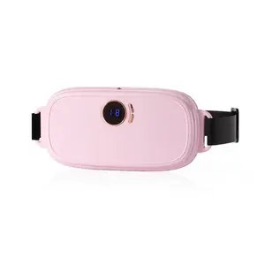 Wireless heating pad with 3 temperature settings and 4 massage modes; portable foot warmer that heats up in 3 seconds; a gift for women and girls; essential for relaxation at home, in the office, and in the car