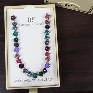 BP Jewel Candy Necklace - Enchanted Sugarplum Collection - Elegant and deep colored gemstones