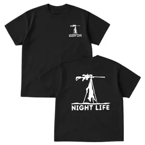 Coyote Night Life Hunting Hoodie - Hunting Coyote Hoodie Thermal Predator Hunter Gear - Pullover Sweatshirt Mens Gift - Gift For Hunters