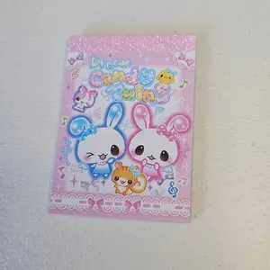 Candy Twins Mini Memo Pad Kawaii Stationery Collectible Gifts