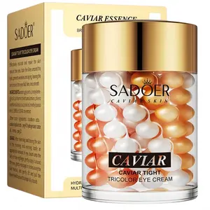 3 PCS Caviar Essence  Cream 60g, Refreshing & Moisturizing  Care Lotion for Women, Korean Skincare,GloBigSell Holiday & Summer Beauty Supplies  Gel Hydrating Hydrate Moisture Moisturizer reusable eye patches