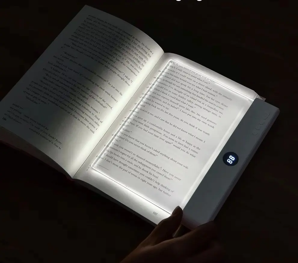 LED Book Lamp Creative Reading Light Holiday Gift Bedroom Bedside Decoration Night Light Hanging