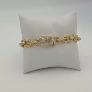 Rodriguezjewelry # 3764 Bracelet ( 8 inch) (10mm)