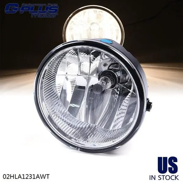 G-PLUS Fog Lights for 2011-2014 Ford F150 OE Style Clear Lens Halogen Fog Light Assembly