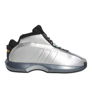 adidas Mens Crazy 1 Basketball Sneakers Shoes - Silver