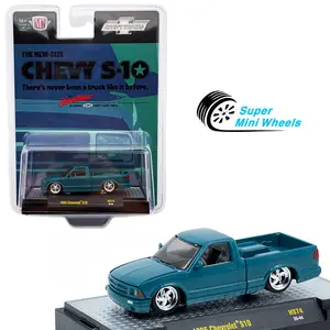 M2 Machines 1:64 1995 Chevrolet S10 Custom Green M2 Machines 1:64 1995 Chevrolet S10 Custom Green