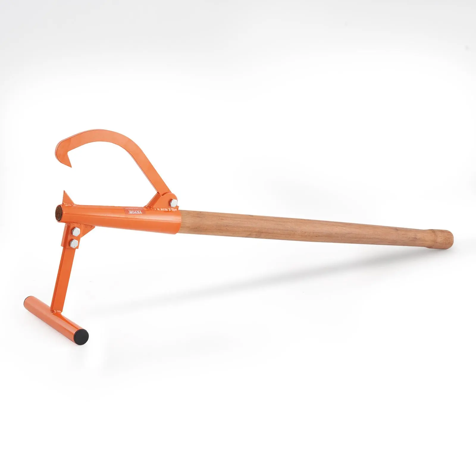 【SummerFinds】VEVOR Timberjack,  , 46.5 in, Heavy Duty Log Lifter with Wooden Handle, Log Roller with Adjustable Cant Hook, Logging Tools Log Jack for Logs Ups to 15" Dia, Timber Jack for Rolling Cutting Lifting Logs