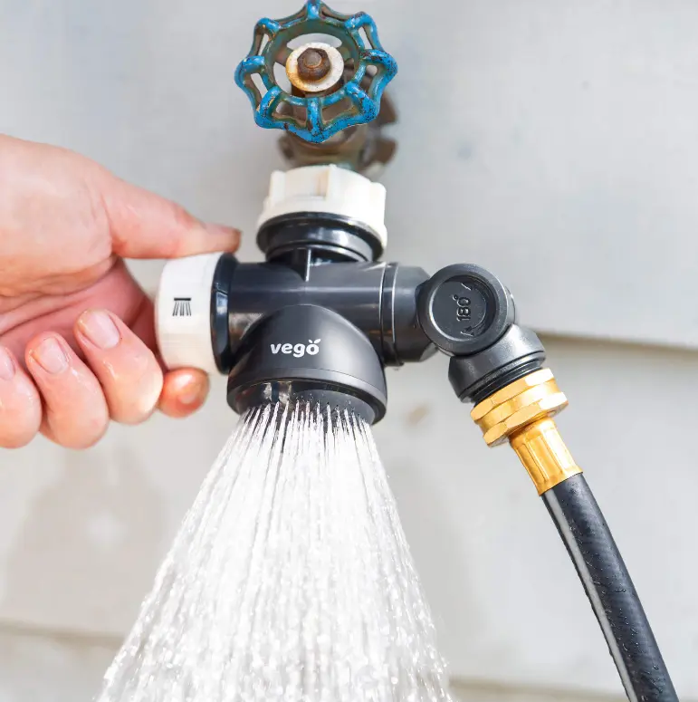 Vego Garden Multi-Function Tap Connector, Home Improvement Garden Watering Irrigation Hose Accessory