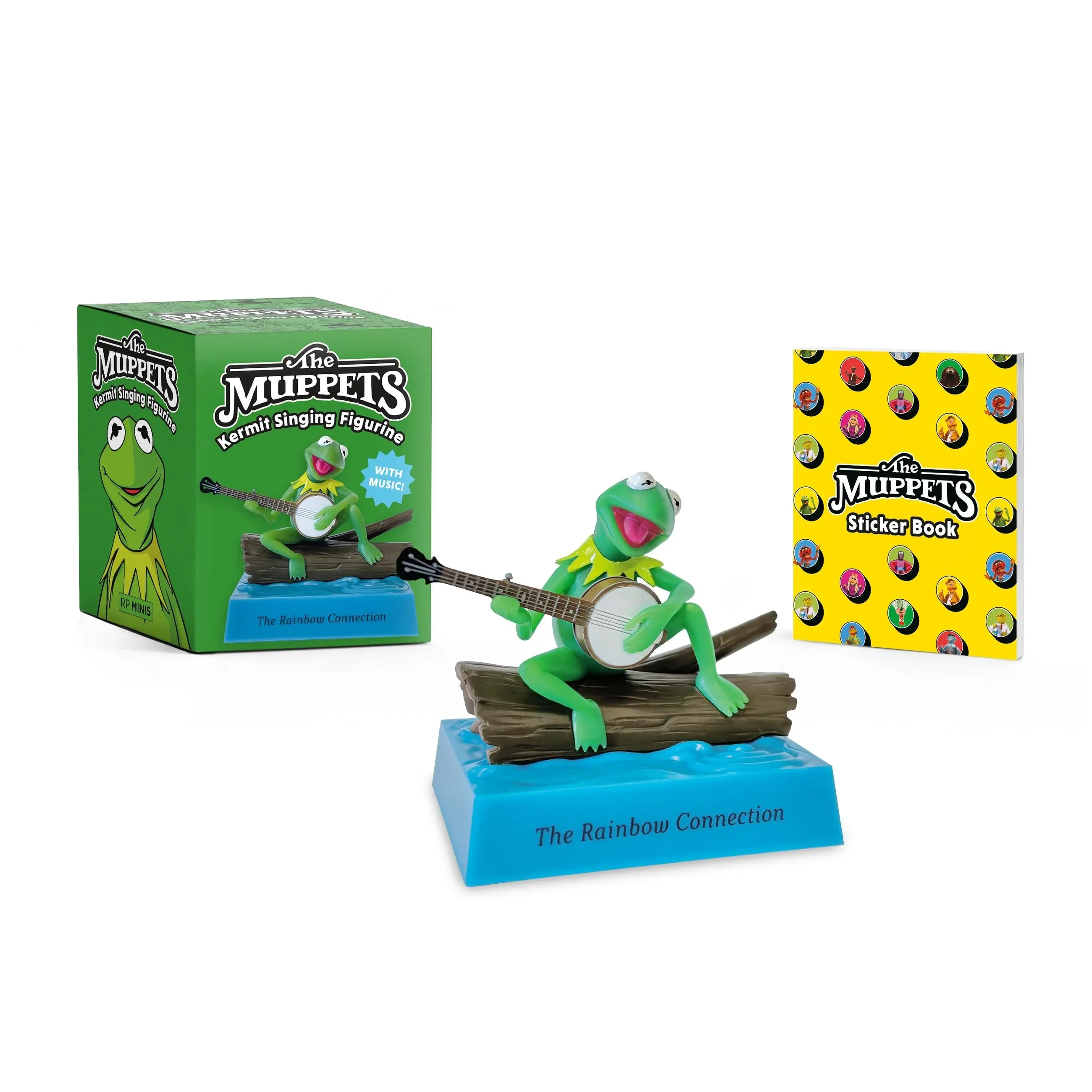 The Muppets: Kermit Singing Figurine by RP Minis [Novelty Gift]