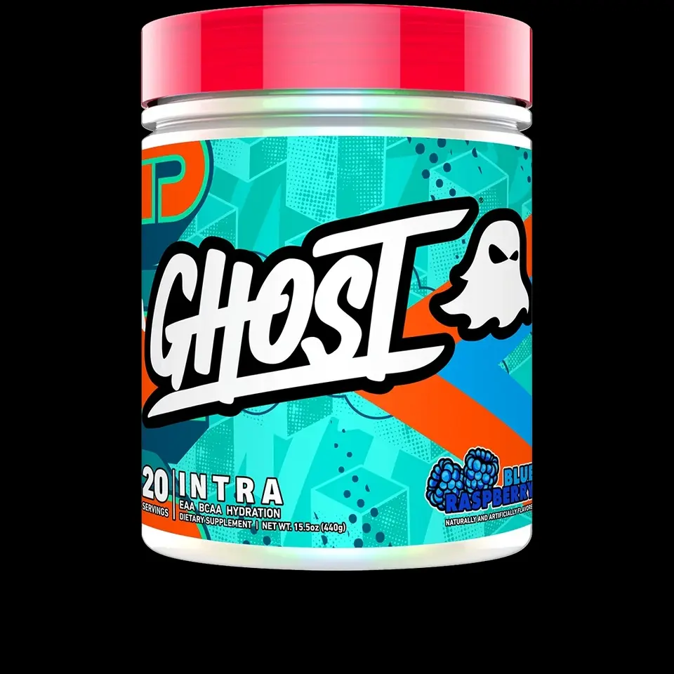 Ghost Intra Powder Dietary Supplement - 20 Servings, EAA, BCAA, Hydration Support, Himalayan Pink Sea Salt for Fitness, Gym Needs of Adult Gym-Goers