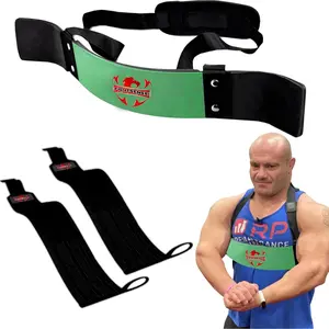 FIGHTSENSE Arm Blaster Biceps Curl Triceps Muscle Isolator Bomber Fitness Gym Workout Training Support Green