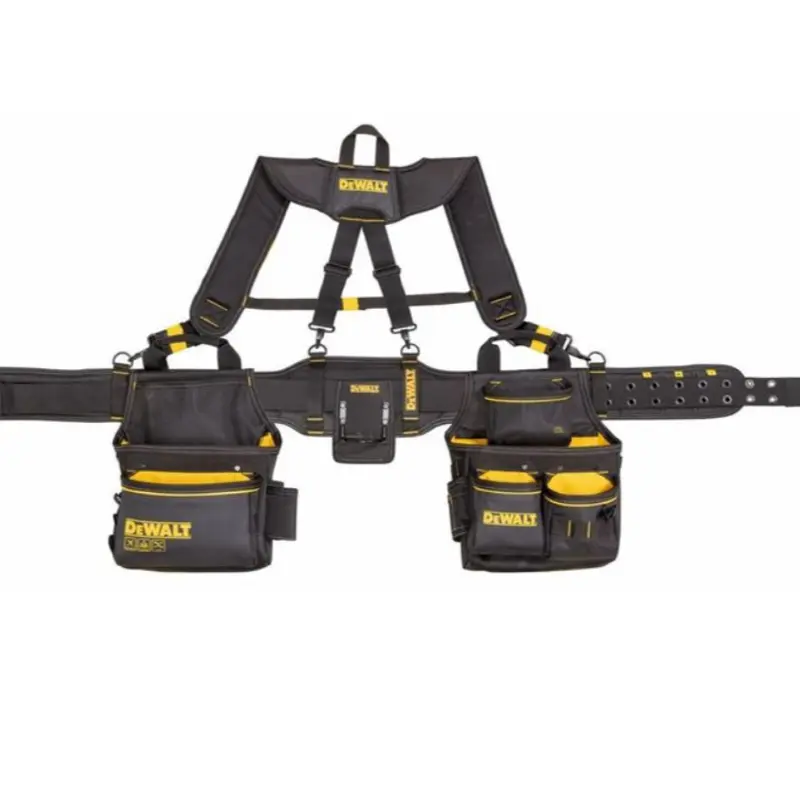 DEWALT Heavy Duty Professional Tool Rig with Tool Bag Suspenders, Functional Luggage & Bags Backpack, SKU# DWST540602
