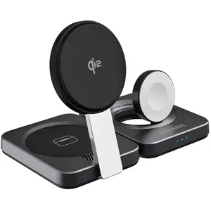 GEARit 3-in-1 Qi2 MagSafe Wireless Charging Station