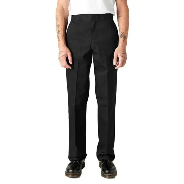 Dickies Men's Original 874 Work Pants, Relaxed Fit High-Rise Tapered Leg Trousers in Solid Twill, Workwear with Wide Belt Loops, Twill Fabric