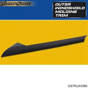 Windshield Outer Molding Trim Pillar Fit For 2011-2019 Ford Explorer Right Side