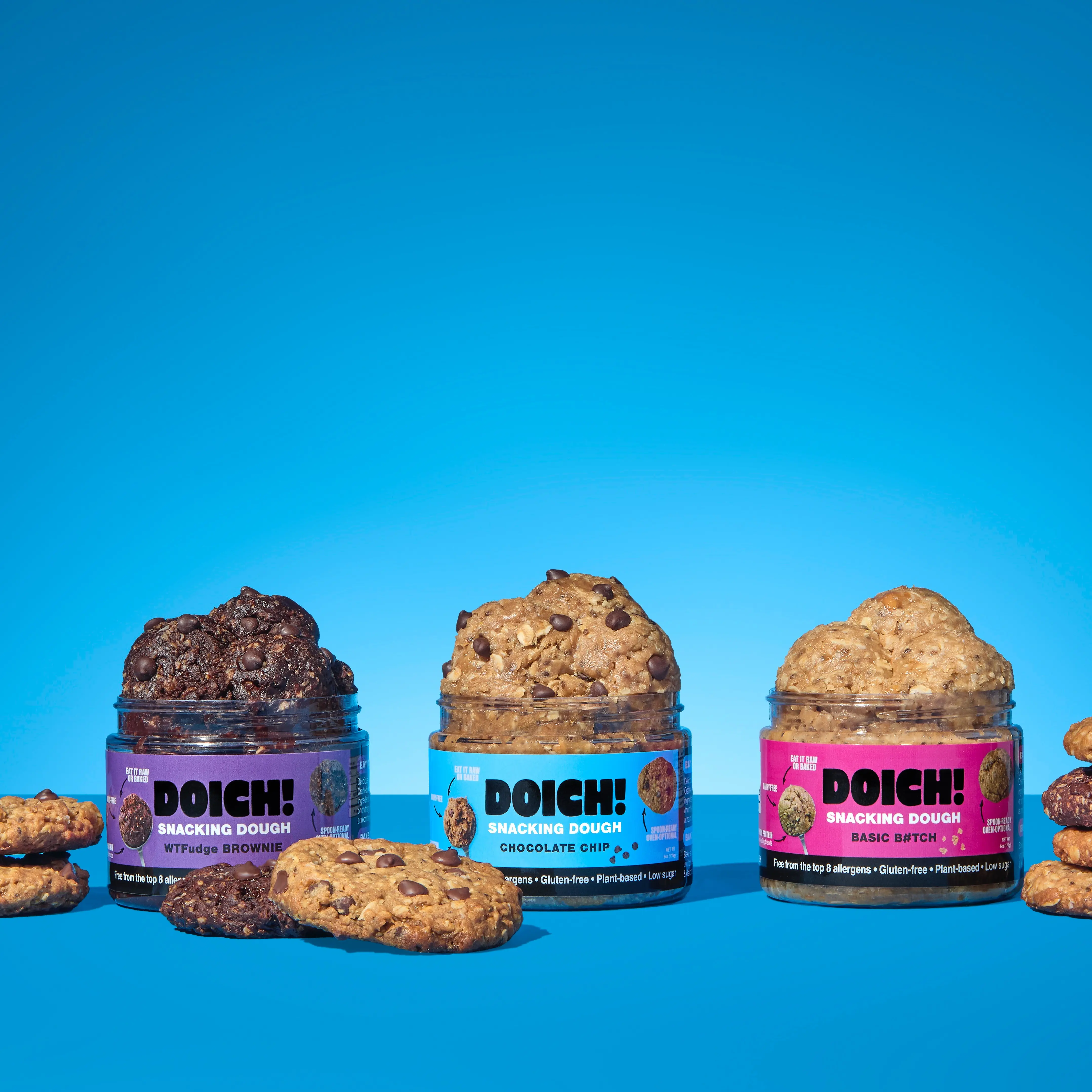 Doich Snacking Dough – Eat Raw or Baked