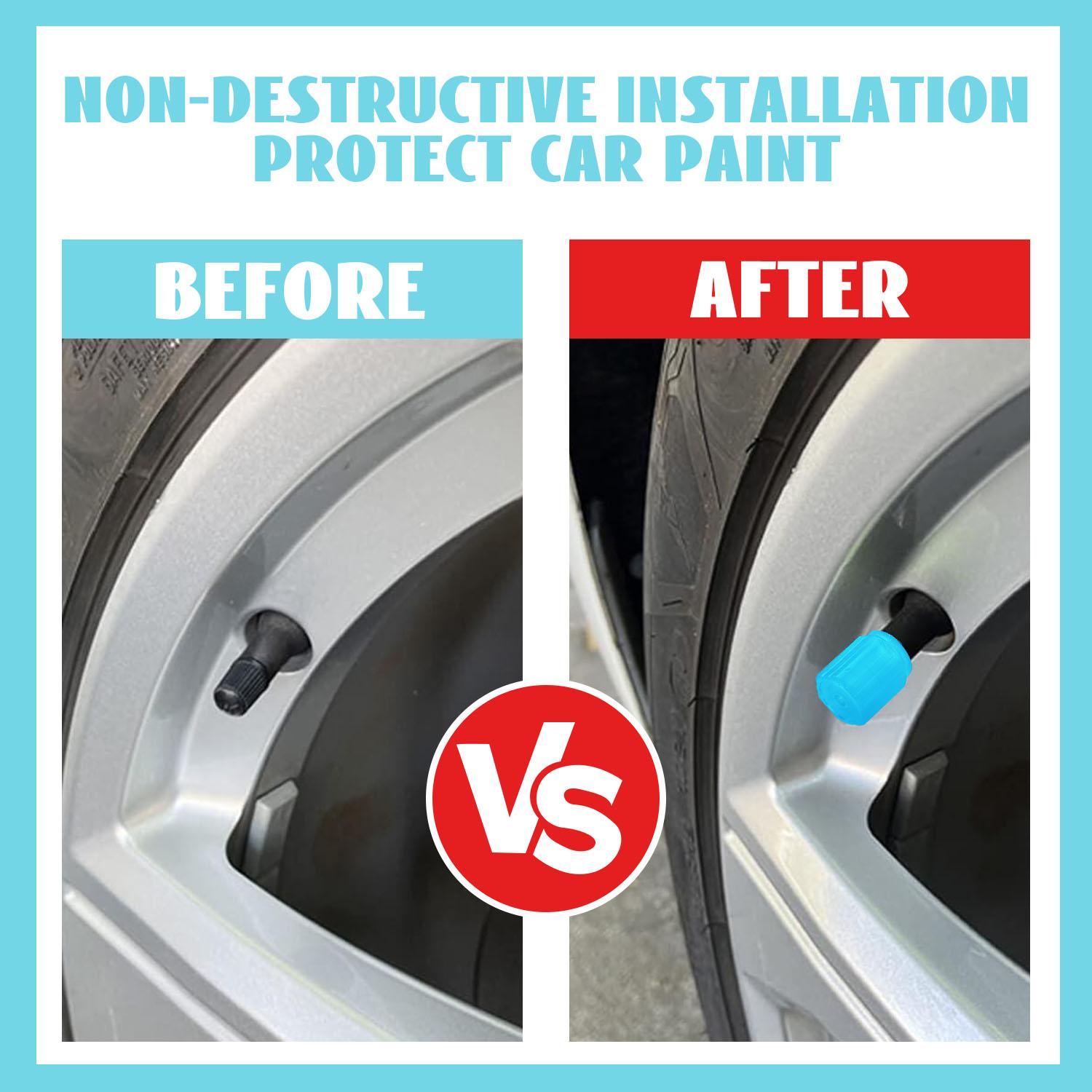 8/16 PCS Tire Valve Caps, Corrosion Resistant Leak-Proof Tire Pressure Caps, Universal for Car, Truck, SUV, Motorcycles, Bike