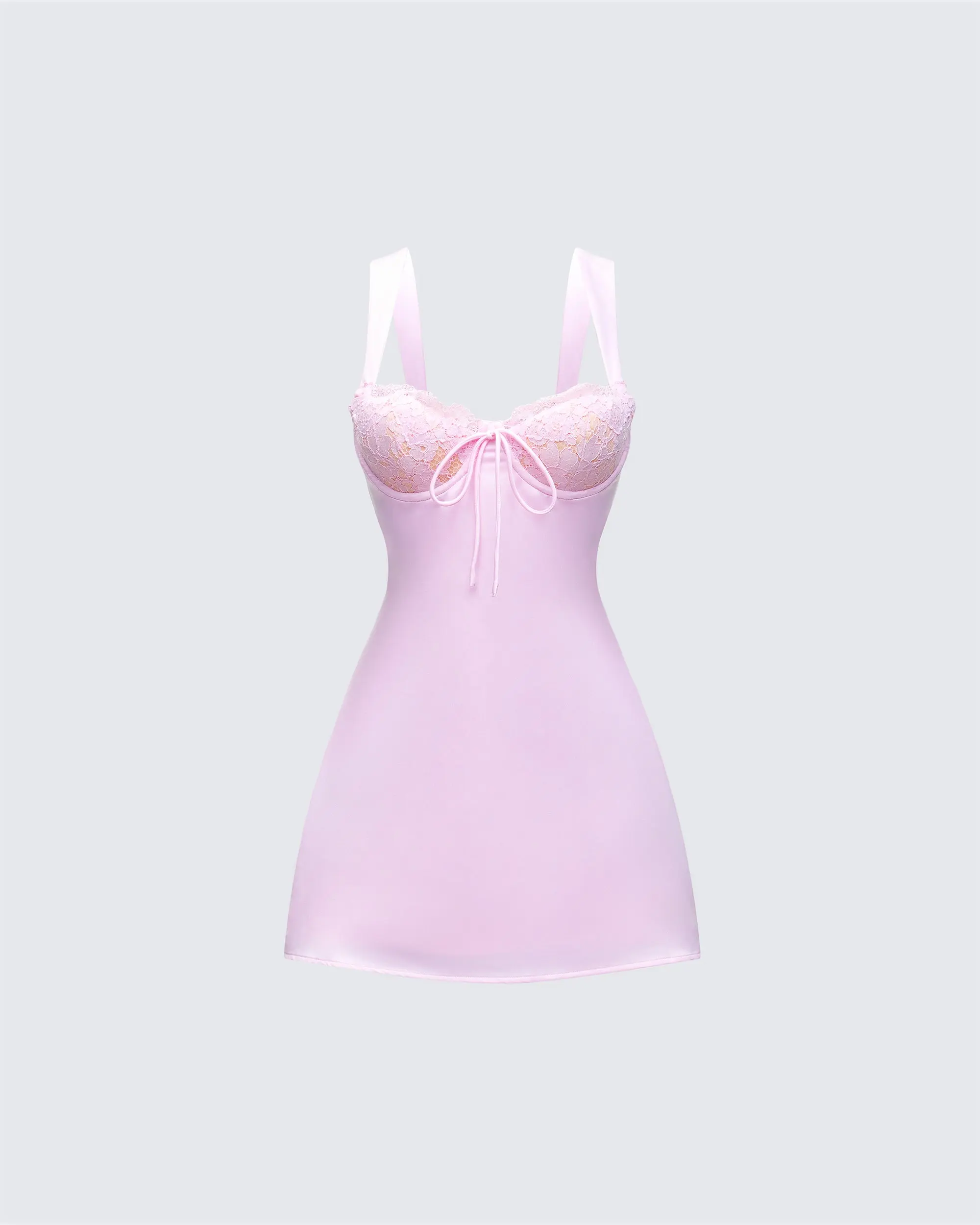Mabel Pink Mini Dress