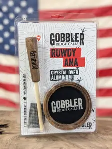 "ROWDY ANA" - Crystal over Aluminum Pot Call