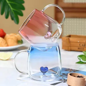This 3D animal-shaped mug is made of high-quality transparent borosilicate glass and is perfect for home and office use. It's a cute summer beverage cup that can be used for coffee, cold drinks, juice, milk, and water.