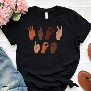 F ck ICE Hand Sign Language Anti Deportation Chinga La Migra T-Shirt