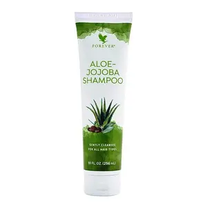 Forever Aloe-Jojoba Shampoo - Deep Cleansing & Nourishing for All Hair Types, Gentle Scalp Formula with Aloe Vera & Jojoba Oil, Gluten-Free & Vegan Friendly