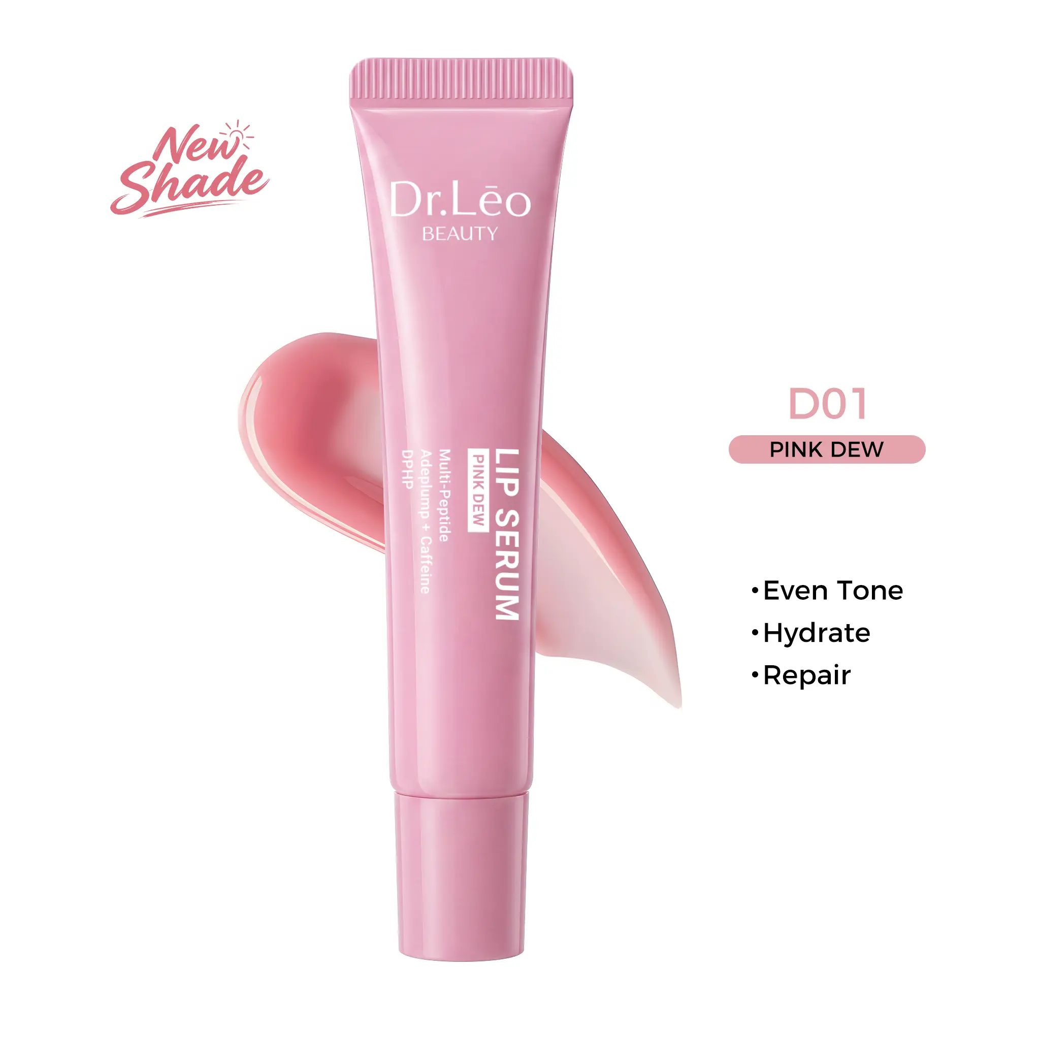 Dr. Leo Peptide Lip Serum – Repair & Nourish Lip Care for Smoothing Lip Lines, Even Tone & Natural Lip Color #sohochic #tiktokshopbacktoschool