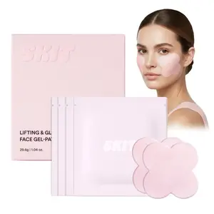 [skit beauty] Clover Hydrogel  Face Patch Lifting & Glow Collagen Face Gel Patch Mask