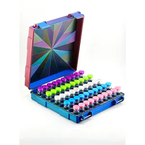 100-Slot 3 ml Vial Case | Clinic & Bulk Storage | Organizer for GLP-1, Peptides, Research