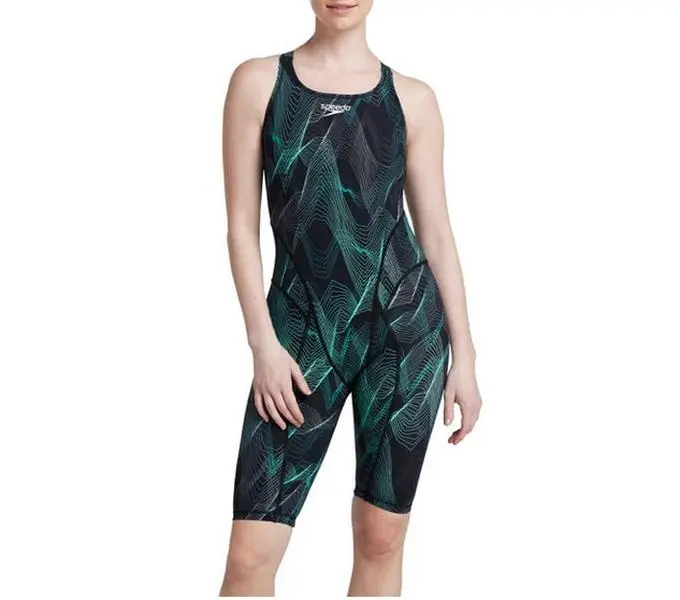 SPEEDO Women's Print Vanquisher Kneeskin
