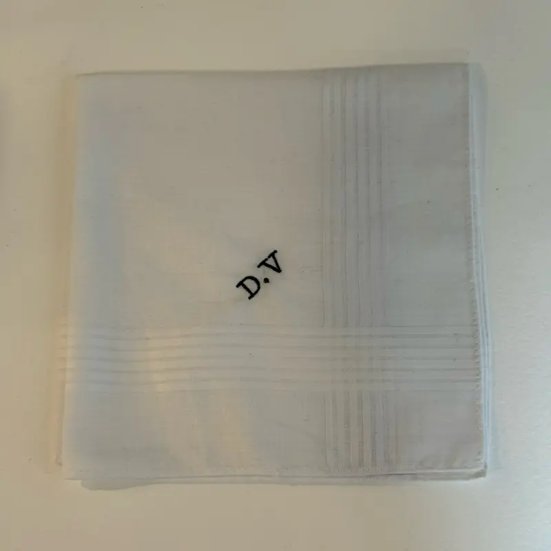 Embroidered handkerchief