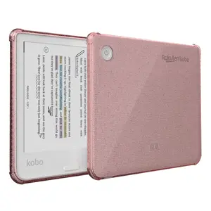 TUDIA SKN Designed for Kobo Libra Colour Case (2024) Cover 7"– [Reinforced Corner] Shockproof Slim Anti-Yellowing Lightweight Clear Back Snug Fit TPU Bumper