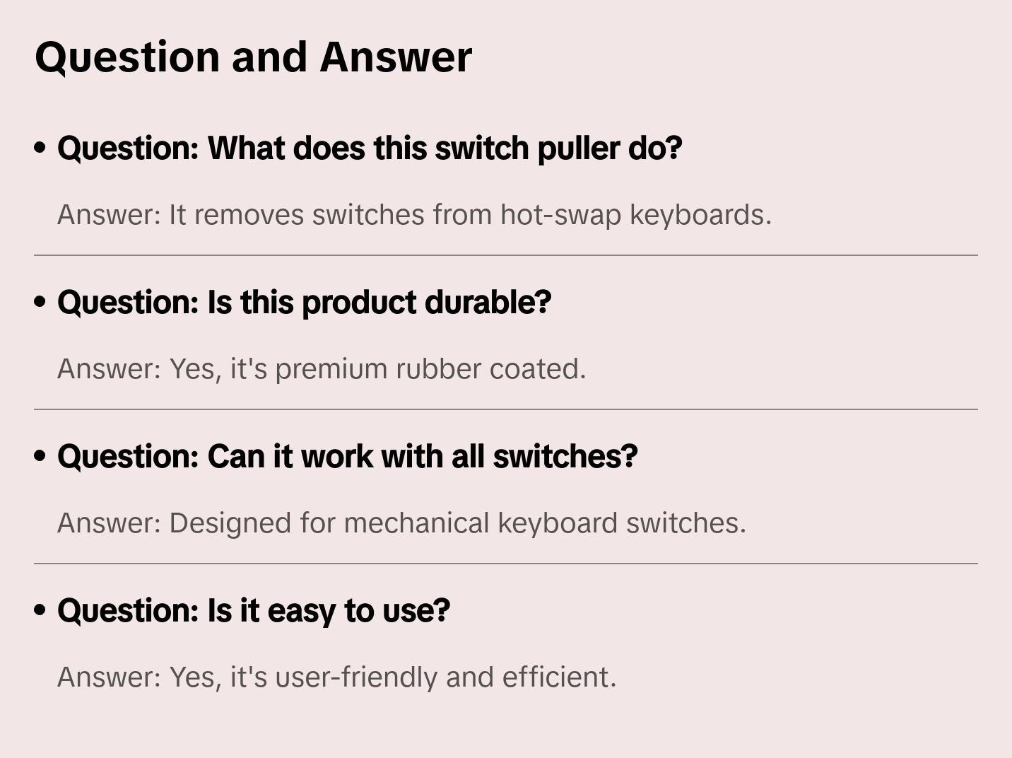 Deskr Switch Puller | Keyboard Switch Puller | Works with Mechanical Keyboard Switches