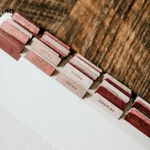 Bible Tabs | Rose Floral