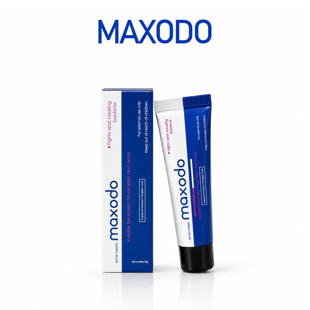 maxodo Salicylic Acid Acne Treatment Cream - Anti-Blemish Hydrating Daily Moisturizer with Centella Asiatica, Blemish Relief Care, Acne Clearing Product for Oily-Sensitive Skin, Hyperpigmentation & Dark Spot Remedy, 20g, Acne Clearing Products tiktokshopb
