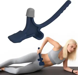 Office & Home Hip Pain Relief Kit - Adjustable Psoas Muscle Hook for Sciatica & Lower Back Pain - Ergonomic Deep Tissue Massage Stick