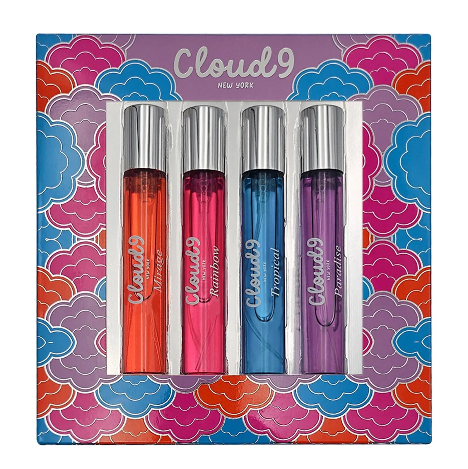 Cloud9 Mini Fragrance Set - Paradise • Tropical • Mirage • Paradise Mist (4 × 20ml)