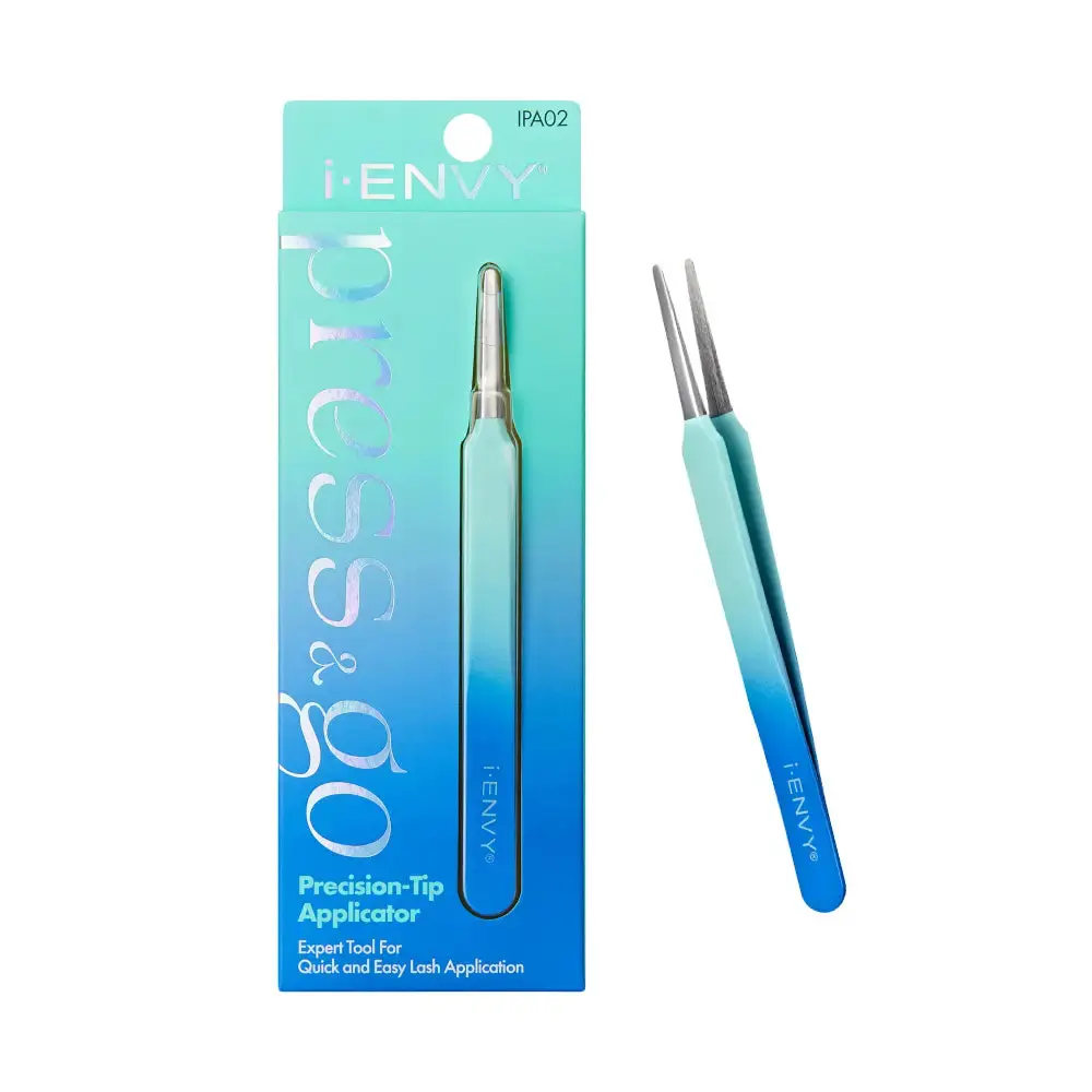 I-ENVY Press&Go Lash Applicator – Nonstick Lash Applicator Tool with Precision Tip for Cluster Eyelashes I-ENVY Press&Go Lash Applicator – Nonstick Lash Applicator Tool with Precision Tip for Cluster Eyelashes