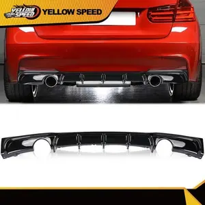 Fit For BMW F30 3 Series M Sport Sedan 2012-2018 Lower Rear Bumper Diffuser Lip
