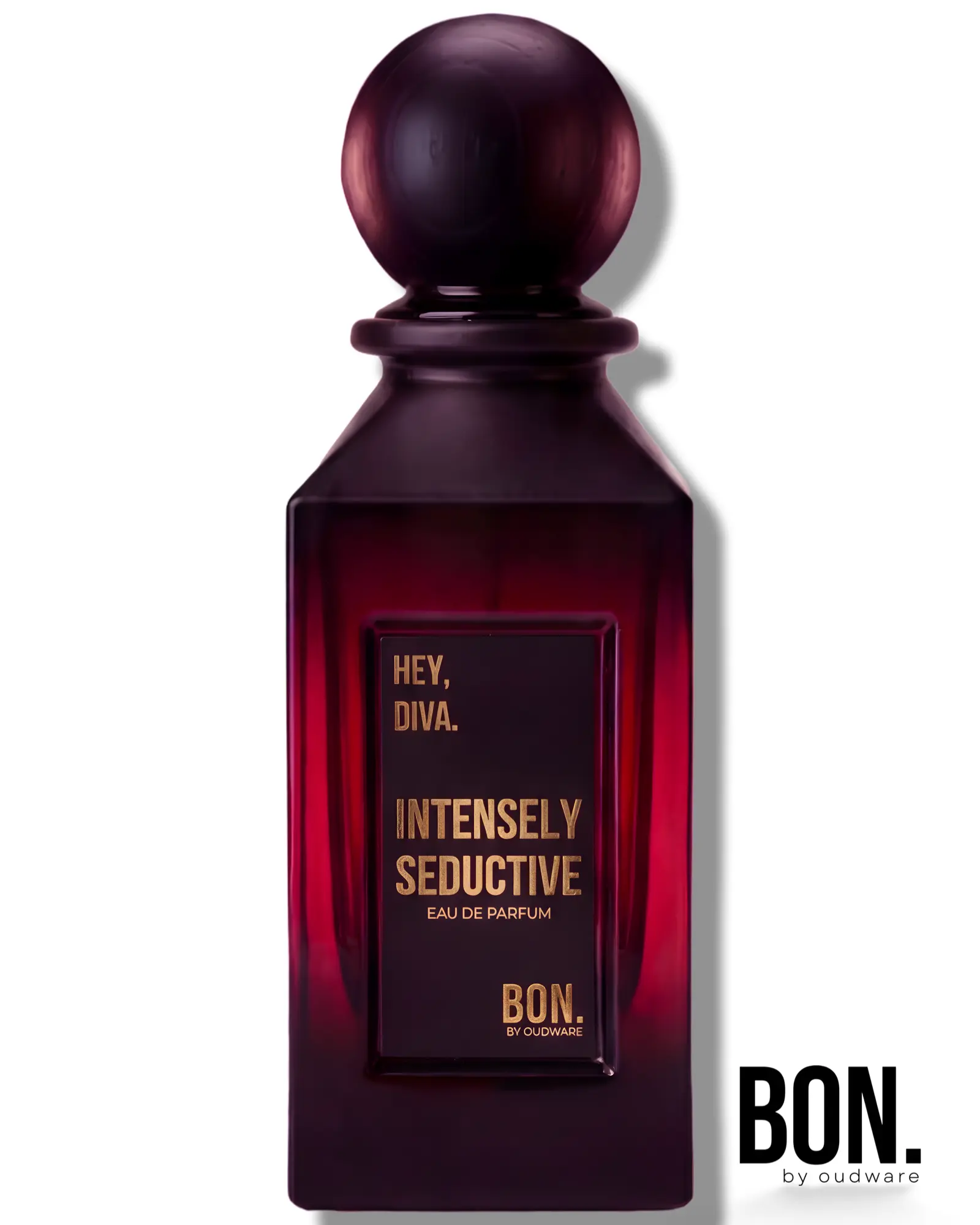 Bon By Oudware Intensely Seductive Women's Eau De Parfum (EDP) 100ml (3.4 oz) - A Womens Fragrance With Notes Of Egyptian Jasmine, Black Currant, Vanilla Bean - Day/Night Use