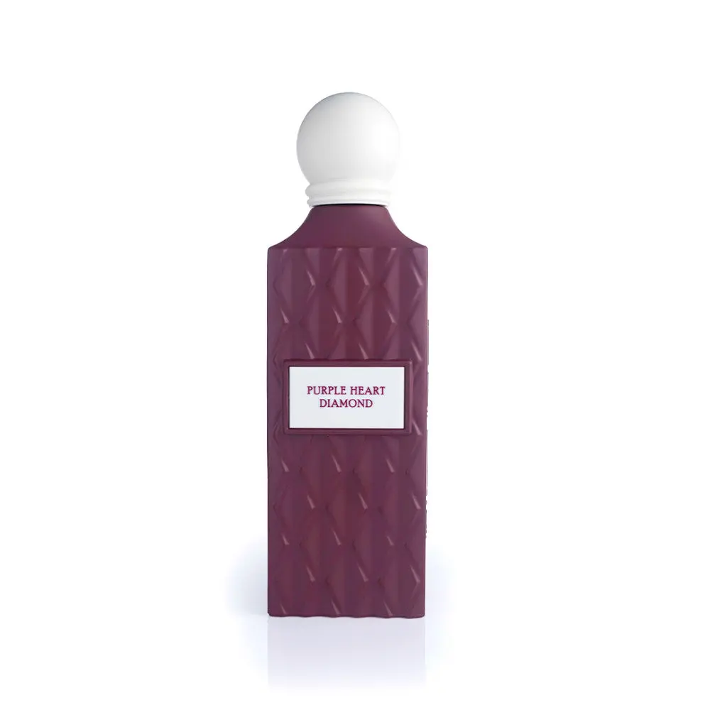 Purple Heart Perfume, 150 ML Elegant Unisex Fragrance, Captivating Floral Scent with Notes of Jasmine, Vanilla, and Patchouli, Captivating Fragrance, Elegant Fragrance